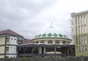 kubah, masjid, IAIN, Mataram, Lombok, NTB
